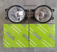 LEGIT TOYOTA Vios Fog light Lamp DLR (GLASS TYPE) FREE BULB