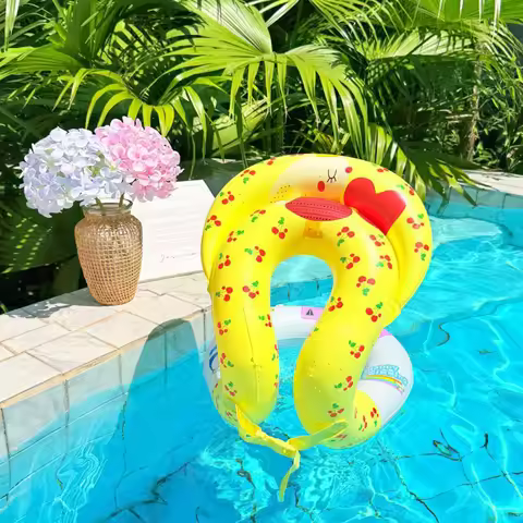 Swimming Circle Macaron Colored Inflatable Vest Buoyancy Swimsuit For Male And Female Beginners Life