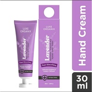 LUXE ORGANIX Lavender Serum Essence Hand Cream 30ml