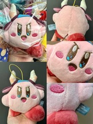 日本正版 星座系列 金牛座 星之卡比 Kirby 毛绒公仔掛件 12cm ☆星のカービィ☆ホロスコープ•コレクションminiぬいぐるみ☆ 牡牛座 Kirby's Dream Land KIRBY Ho