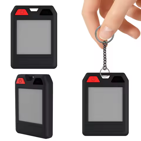 BT Locator with Color E-Ink Screen BT Tracker Tag Lightweight and Waterproof Fit for Apple Find My f