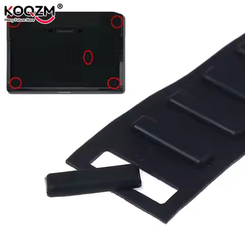 5pcs Rubber Feet Foot For Dell Latitude E6420 E6430 E6220 E6330 E6320 Bottom Cover