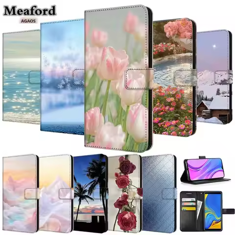 For Honor X6A X6C X6B Leather Case Huawei Honor X 6 A B C Funda Luxury Magnetic Wallet Flip Book Cas