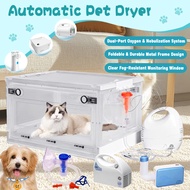 Pet Dryer Pet Hair Dryer Pet Atomizing Box Cat Special Oxygen Box Folding Breathable Cat dryer box D