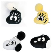 Woodstock 胡士托大眼 捏捏 吊飾 史努比好友小黃鳥球型玩偶