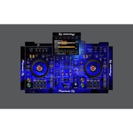 Fire Express - DJ Desk Sticker Skin (A26) (XDJ RR / RX / RX2 / RX3 / XZ , DDJ - SB / RB /200/400)