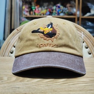 Overseas Genuine Shallow Top Duffy Duck Distressed Cap 55-58cm Curved Edge Soft Top Baseball Cap