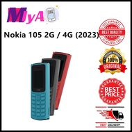 Nokia 105 (2023) 4G  /  2G - 1.8 Inches Original Nokia 1 Year Warranty By Nokia Malaysia