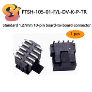 [Ready Stock Supply] 1pc FTSH-105-01-F/L-DV-K-P-TR Male 1.27mm Jane Niu 2 Row 10Pin Board Pair Board