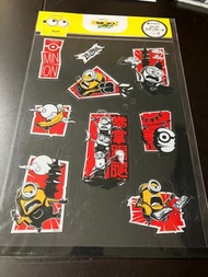 Others - 一番賞 迷你兵團 小小兵 Minions 貼紙 週邊文具 No.5