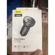 Baseus car charger, 2 display ports