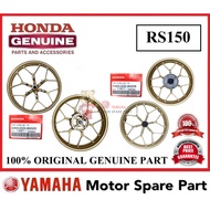 100% ORIGINAL HONDA RS150 SPORT RIM SET GOLD 0 44600-K56-V01 CAST WHEEL SET EMAS RS150R RS-150 RS 15