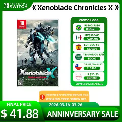 Xenoblade Chronicles X Definitive Edition Nintendo Switch Game Deals Physical for Nintendo Switch OL