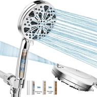 searchddsg 10 Fuctions Handheld Shower Universal  Pressure Filter Shower Head
