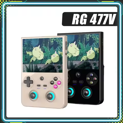 ANBERNIC RG 477V Handheld Game Console 4.7" 1280*960 Retro Handheld Dimensity 8300 5500mAh Hall Game