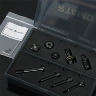 FLAWLESSTI Gr5 Brembo 19 RCS Corsa Corta ชุดสลักเกลียวแม่ปั๊มเบรก ไทเทเนียม For Honda Forza 350 Yama