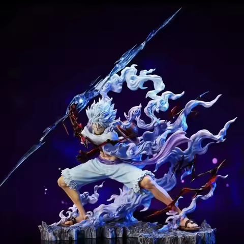 One Piece Luminous Special Nika Wink Lightning Fifth Gear Nika Lufei Second Yuan Hand-held Animation