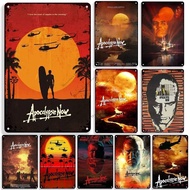 1979 Classic Movie Apocalypse Now Metallplatte, dekorative Platte, Bar, Garage, Metallblechschild, V