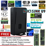 [PRE-ORDER] ASUS NUC 15 Performance U9 L10 Intel Core Ultra9-275HX 5.4GHz NVIDIA GeForce RTX5070 Gam