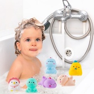 Bathtub Pool Toy Water Float Preschool Floating Squeaky Baby Wash Shower Toy For Toddler Shower Part