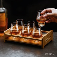 WinewingsWine Tasting Crystal Glasses Fragrance-Smelling Cup Whiskey Shot Glass Tasting Glass Big Belly Liquor Cup Tulip Pure Drink Cup Cognac