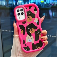 HP Phone Case For Samsung A22 M22 M32 Case Puppy Pattern Phone Case Cesing Soft Silicone Softcase