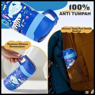 Fjbottle - Children's Bottle with Straw 350Ml Stainless Steel 316 Bpa Free