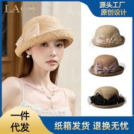 2025 Summer Curling Mesh Top Hat Fashion Fashion Fashion Hat Outdoor Sunshade Hat Ladies Sunscreen