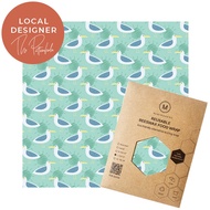 Beach Friends / Minimakers beeswax wrap / cling wrap alternative/ wax paper/ eco-friendly/ reusable/ zero waste