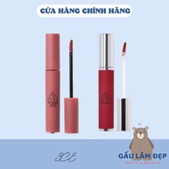 Genuine Velvet Lip Tint 3CE Matte Lipstick 3CE Lipstick - 4g
