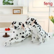 Plush Dog Soft Toy Realistic Puppy Sheepdog Shar Pei Dalmatian Bed For Kids Prop