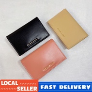 CNK Snap Button Wallet - Medium-Sized Double-Fold Design