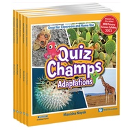 WS E - Quiz Champs Set 2 (5 Books) Children Science Book Age 6-12