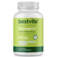 BESTVITE Pycnogenol 100mg - Pycnogenol | 60 capsules | Everyday Wellness Supplement | Stok Malaysia
