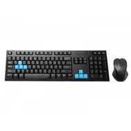 NIKEL - HK 3930 Wireless Keyboard Mouse Combos 2.4G Wireless Gaming Keyboard with Mouse DPI Control