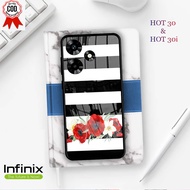 INFINIX HOT 30 & 30i Glass Softcase - INFINIX HOT 30 & 30i Mobile Phone Case [T28]