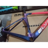 Elves Falath Disc S size 46 carbon road bike frameset last display unit clearance