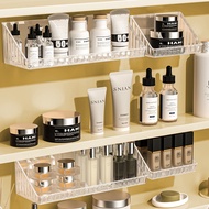 JIANJIA Bathroom wall-mounted mirror cabinet diagonal washstand Cosmetics lipstick storage shelf