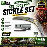 【Ready Stock】SBL M222A G222 Pro Oil Palm Harvesting Sickle Set / Sabit Sawit / Egrek Sawit Heavy Dut