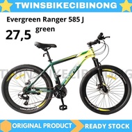 Buruan Sepeda Gunung 27,5 MTB EVERGREEN RANGER 585 3X8SPEED BERKUALITAS