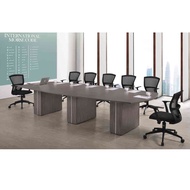 D333 Boat Shape Meeting Conference Table 12 FT (For 10 Person)