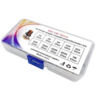 10 Values*1PCS Potentiometer Kit Assorted Pack Set B1K 2K 5K 10K 20K 50K 100K 250K 500K 1M 15mm 3pin