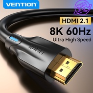 Vention HDMI 2.1 Cable 8K 60HZ 4K 120HZ 2K 240Hz 48Gbps Ultra High Speed 3D HDR Hdmi Cable for Compu