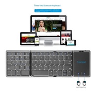 B089T Bluetooth NI Keyboard/Portable Ultra-Thin/Foldable Bluetooth Keyboard/with Touchpad/Mobile Pho