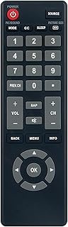 NH317UP Replace Remote fit for Magnavox TV 32ME306V 32ME306V/F7 40ME338V/F7 40ME338V 32ME306V/F7B 40