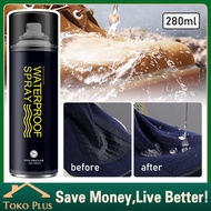 280ml Water Repellent Spray Waterproof Spray Anti Air Efek Daun Talas untuk Sepatu Kulit Sneaker Kan