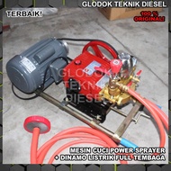 STEAM MOTOR MESIN CUCI MOTOR & MOBIL HONDA GP SIAP PAKAI SATU SET ORI - +Engine GX 200
