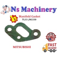 Mesin Rumput TL33/BG330 Manifold Gasket/Gasket Mesin Rumput