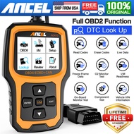 ANCEL AD410 OBD2 Car Diagnostic Scanner – Professional Automotive Fault Code Reader
