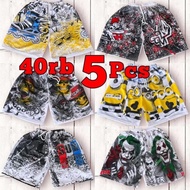 (economy package) 5 pcs lotto boxer shorts for men and women